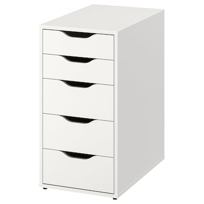 ALEX Drawer unit, white, 14 1/8x27 1/2 "