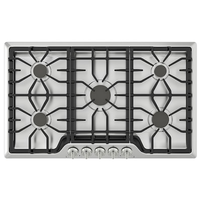 AVBRÄNNING Gas cooktop, Stainless steel, 36 "