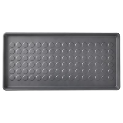 BAGGMUCK Shoe tray, indoor/outdoor/gray, 2 ' 4 "x1 ' 2 "