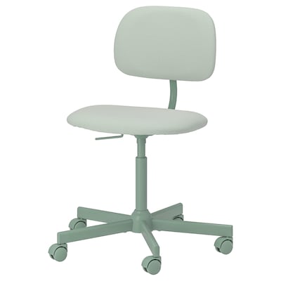 BLECKBERGET Swivel chair, Idekulla light green