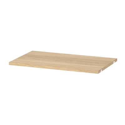 BOAXEL Shelf, oak effect, 23 5/8x15 3/4 "