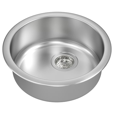 BOHOLMEN Sink, stainless steel, 17 3/4x5 7/8 "