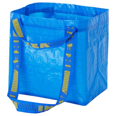 BRATTBY Bag, blue, 10 5/8x10 5/8 "