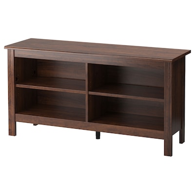 BRUSALI TV unit, brown, 47 1/4x14 1/8x24 3/8 "