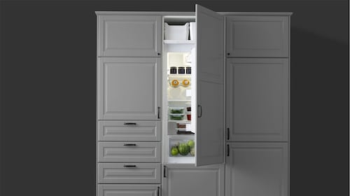 Cabinets for built-in appliances