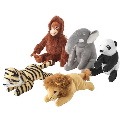 DJUNGELSKOG Soft toy, assorted designs