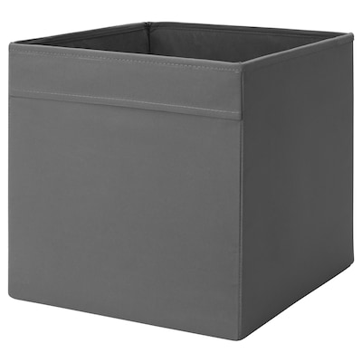 DRÖNA Box, dark gray, 13x15x13 "