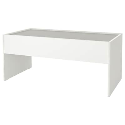 DUNDRA Activity table with storage, white/gray