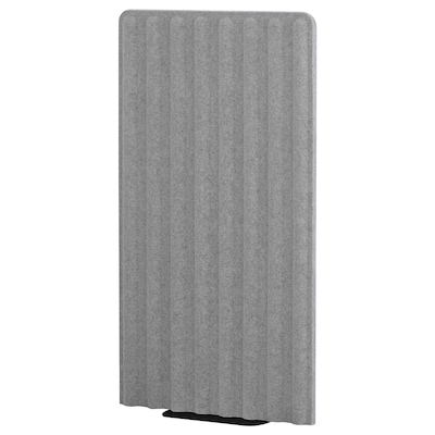 EILIF Screen, freestanding, gray/black, 31 1/2x59 "