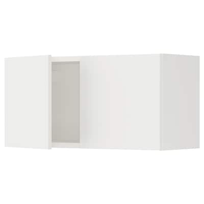 ENHET Wall cabinet with doors, white, 30x12 3/4x15 "