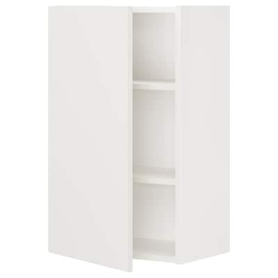 ENHET Wall cb w 2 shlvs/door, white, 18x12 3/4x30 "