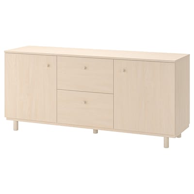 ERSNÄS Sideboard, birch effect, 70 7/8x31 1/8 "