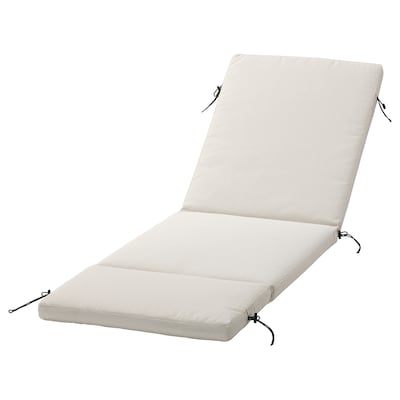 FRÖSÖN/DUVHOLMEN Chaise pad, beige, 74 3/4x23 5/8 "