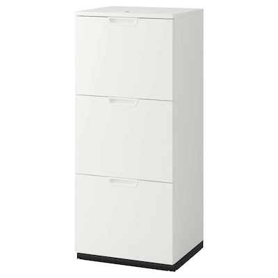 GALANT File cabinet, white, 20 1/8x47 1/4 "