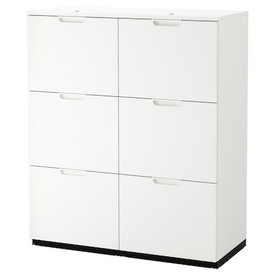 GALANT Storage combination with filing, white, 40 1/8x47 1/4 "
