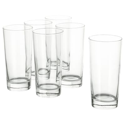 GODIS Glass, clear glass, 14 oz