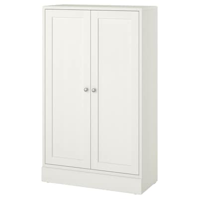 HAVSTA Cabinet with base, white, 31 7/8x14 5/8x52 3/4 "