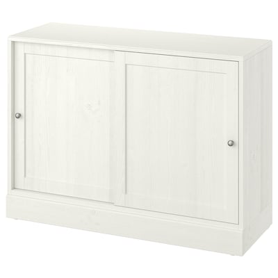 HAVSTA Cabinet with base, white, 47 5/8x18 1/2x35 "