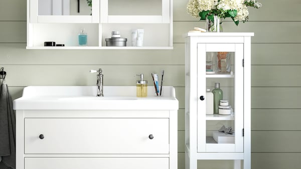 HEMNES bathroom series.