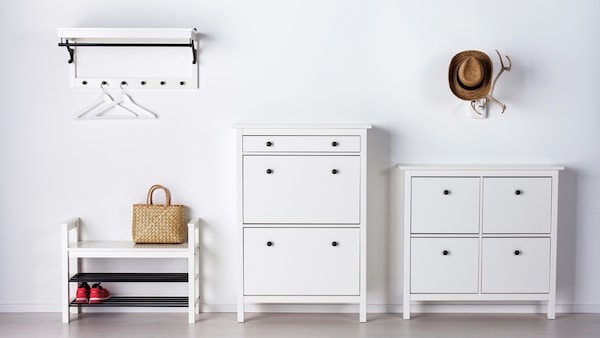 HEMNES hallway series white.