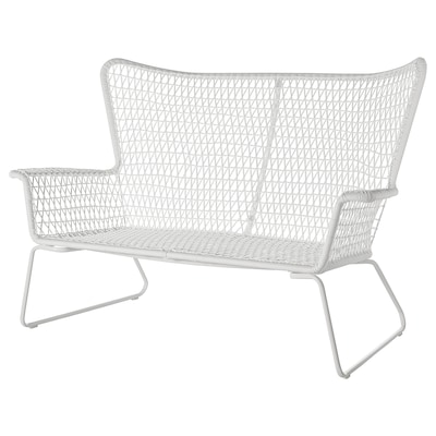 HÖGSTEN Loveseat, outdoor, white