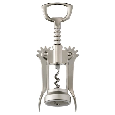 IDEALISK Corkscrew, silver color/matte