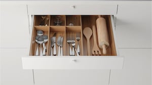 Kitchen drawer organization