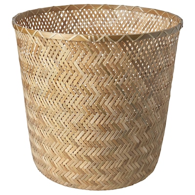 KLYNNON Plant pot, handmade bamboo, 12 ½ "