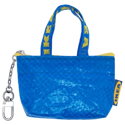 KNÖLIG Bag, small blue, 3 ½x2 ¾ "