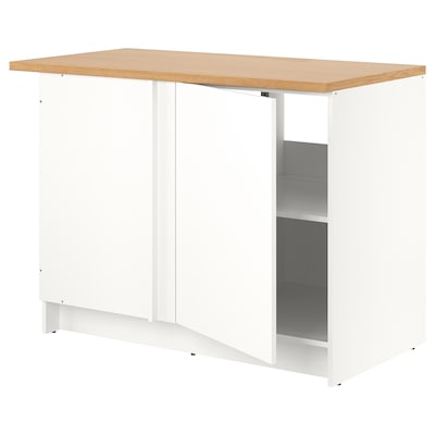 KNOXHULT Base corner cabinet, white, 44x24x36 "