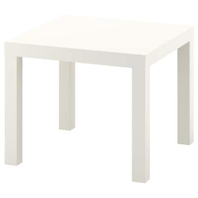 LACK Side table, white, 21 5/8x21 5/8 "