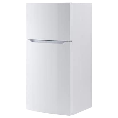 LAGAN Top-freezer refrigerator, white, 13.9 cu.ft