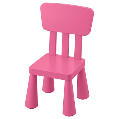 MAMMUT Children's chair, indoor/outdoor/pink