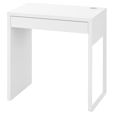 MICKE Desk, white, 28 3/4x19 5/8 "