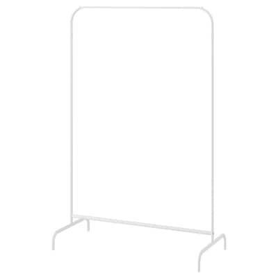 MULIG Clothes rack, white, 39x59 7/8 "