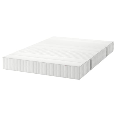 MYRBACKA Memory foam mattress, firm/white, Queen