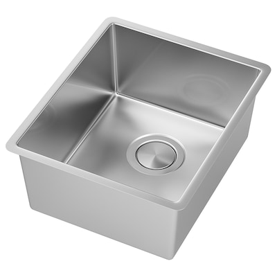 NORRSJÖN Sink, stainless steel, 14 5/8x17 3/8 "