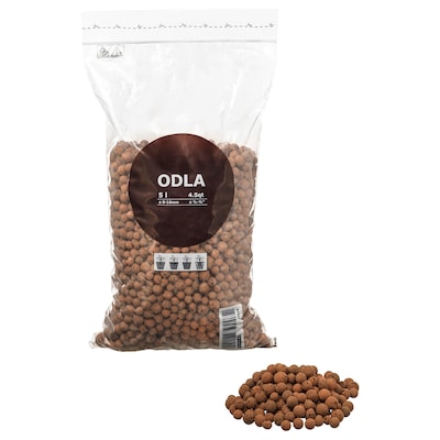 ODLA Growing media, clay pellets, 5.3 qt