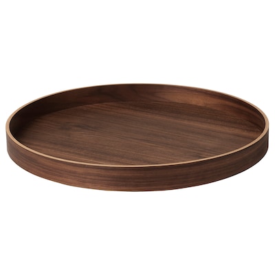 OMBONAD Tray, walnut, 17 "