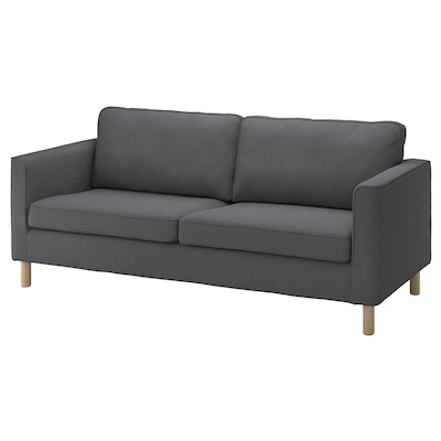 PÄRUP Sofa, Vissle gray