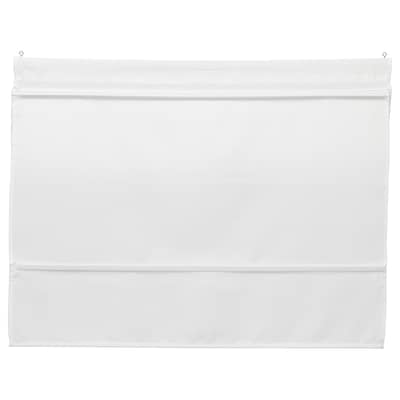 RINGBLOMMA Roman blind, white, 34x63 "