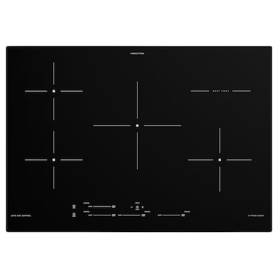 SÄRKLASSIG Induction cooktop, black, 30 "