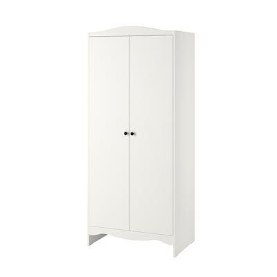 SMÅGÖRA Wardrobe, white, 31 1/2x19 5/8x73 5/8 "