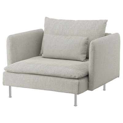 SÖDERHAMN Armchair, Viarp beige