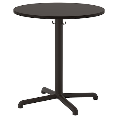 STENSELE Table, anthracite/anthracite, 27 3/8 "