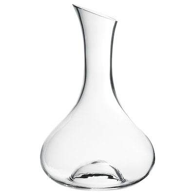 STORSINT Carafe, clear glass, 57 oz