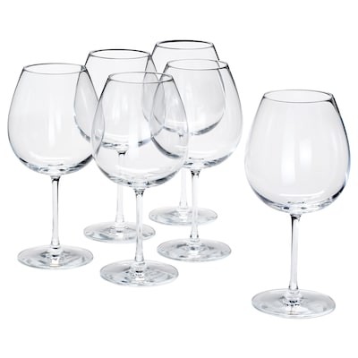 STORSINT Red wine glass, clear glass, 23 oz