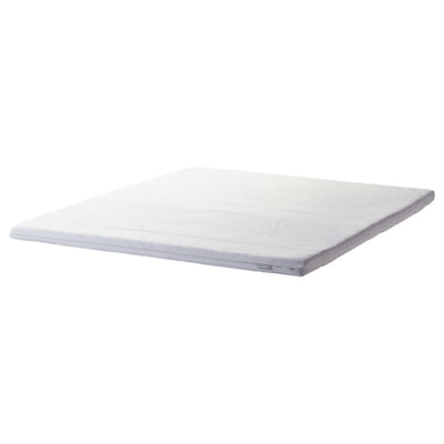 TANANGER Mattress topper, white, Queen