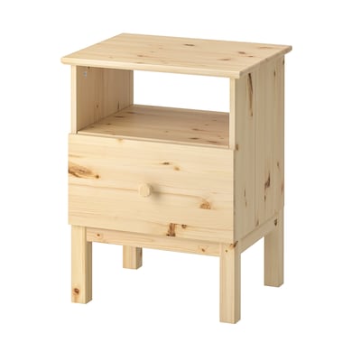 TARVA Nightstand, pine, 18 7/8x24 3/8 "