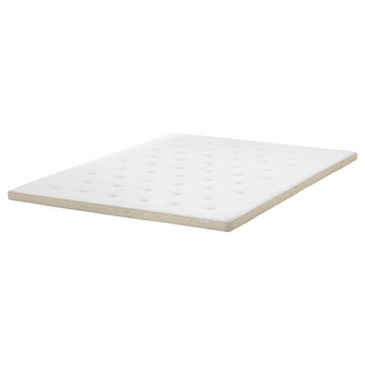 TISTEDAL Mattress topper, natural, Queen